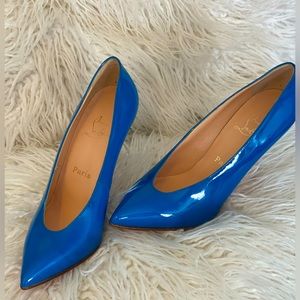 CHRISTIAN LOUBOUTIN Nipsey 120 Leather Pumps EU 39